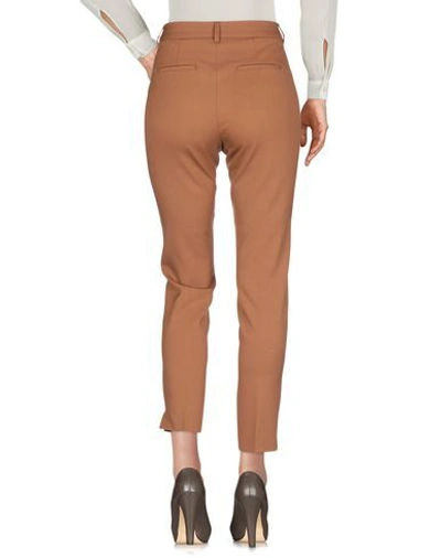 Shop Sportmax Code Casual Pants In Brown