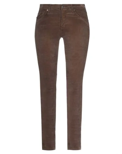Shop Ag Casual Pants In Brown