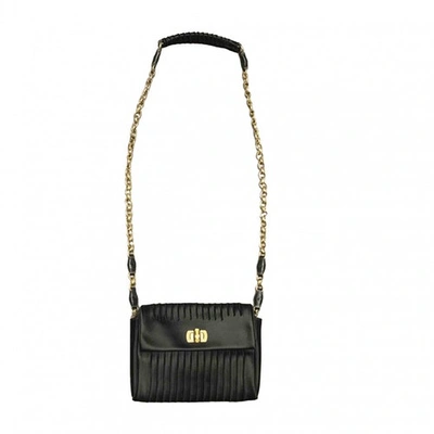Pre-owned Nina Ricci Black Silk Handbag