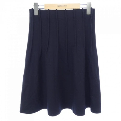 Pre-owned Jil Sander Black Wool Skirt