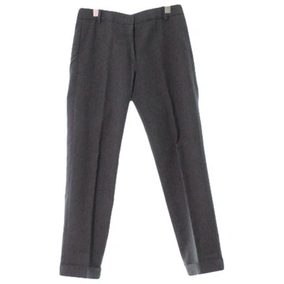 Pre-owned Isabel Marant Étoile Grey Wool Trousers
