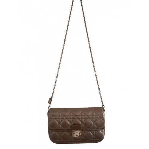 gold leather clutch bag