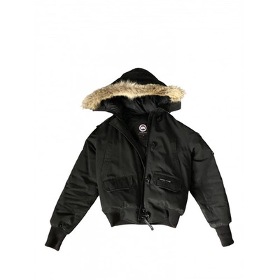 Pre-owned Canada Goose Chilliwack Navy Coat
