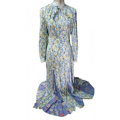 Pre-owned Polo Ralph Lauren Multicolour Silk Dress