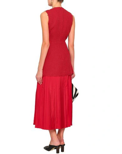 Shop Mother Of Pearl Knee-length Dress In Red