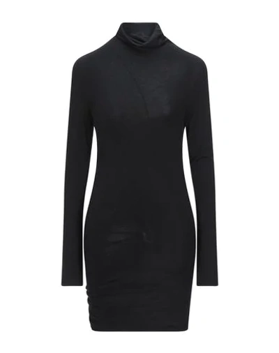 Shop Donna Karan Short Dresses In Black