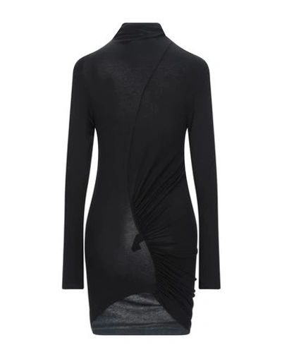 Shop Donna Karan Short Dresses In Black