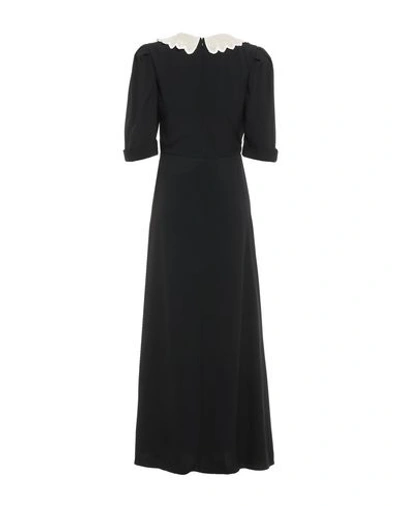 Shop Alessandra Rich Long Dress In Black