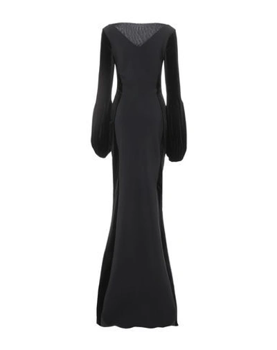 Shop Chiara Boni La Petite Robe Long Dresses In Black