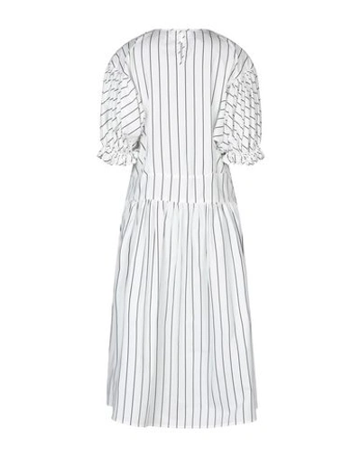 Shop Arthur Arbesser Midi Dress In White