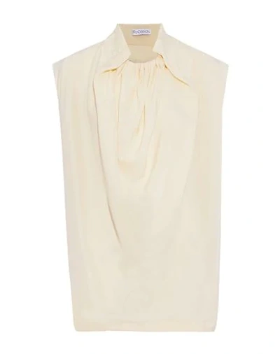 Shop Jw Anderson Blouses In Ivory