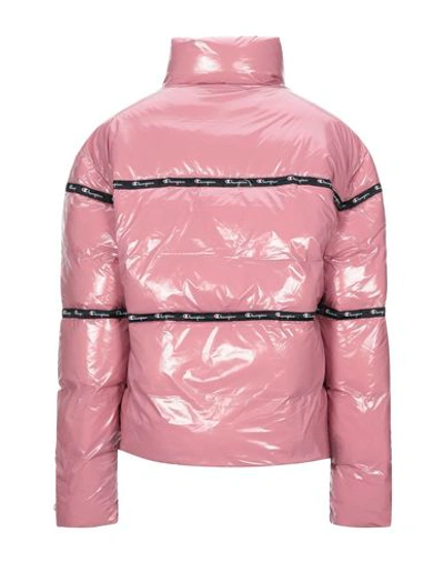 Shop Champion Down Jackets In Pastel Pink