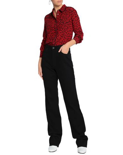 Calvin Klein 205w39nyc Pantalone Stripe In Black