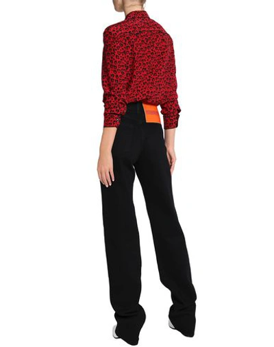 Calvin Klein 205w39nyc Pantalone Stripe In Black