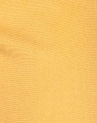 Shop Elisabetta Franchi Woman Jeans Ocher Size 26 Cotton, Elastane In Yellow