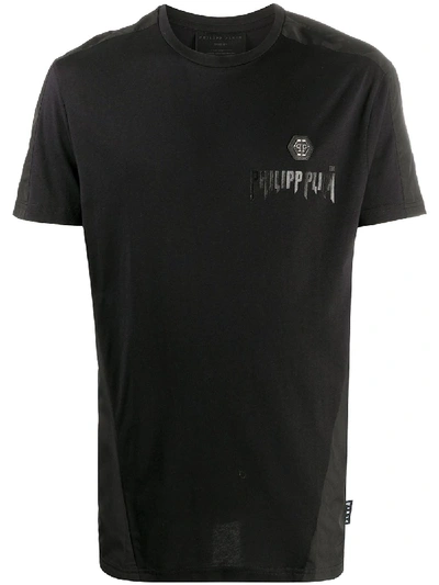 Shop Philipp Plein Platinum Cut Cotton T-shirt In Black