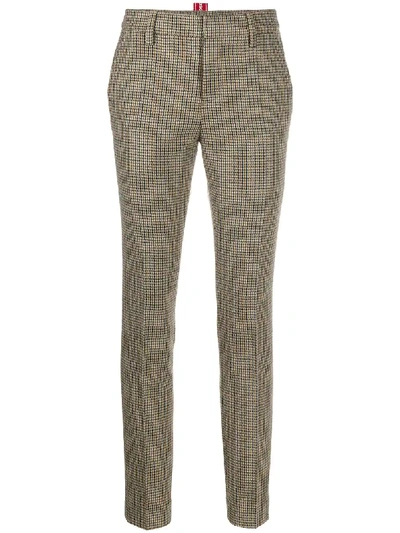Shop Dsquared2 Tailored Wool Trousers In Neutrals