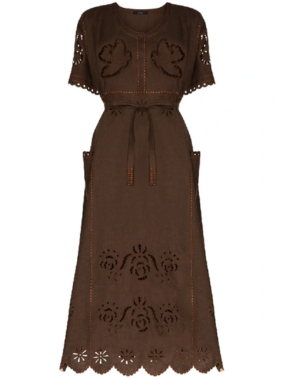 Shop Vita Kin Love In The Air Kaftan Dress In Brown