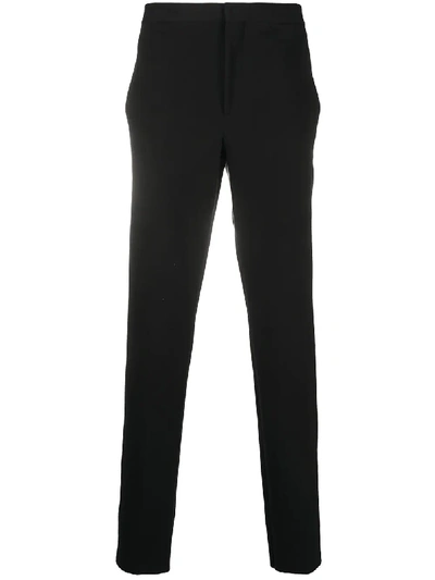 Shop Neil Barrett Straight-leg Tailored Trousers In Black