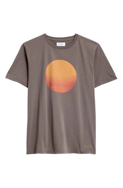 Shop Saturdays Surf Nyc Sunrise Sunset Graphic Tee In Steel