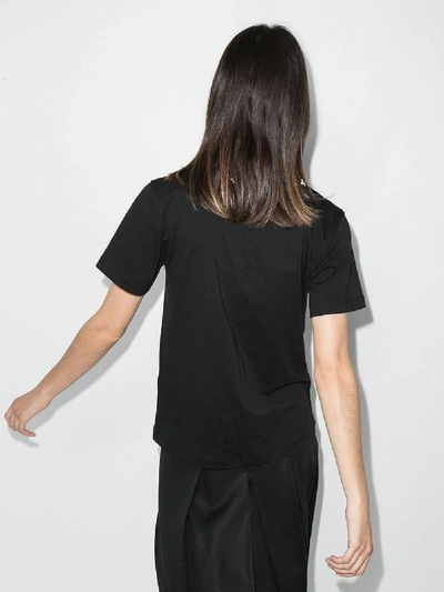 Shop Christopher Kane Crystal Embellished T-shirt In Black
