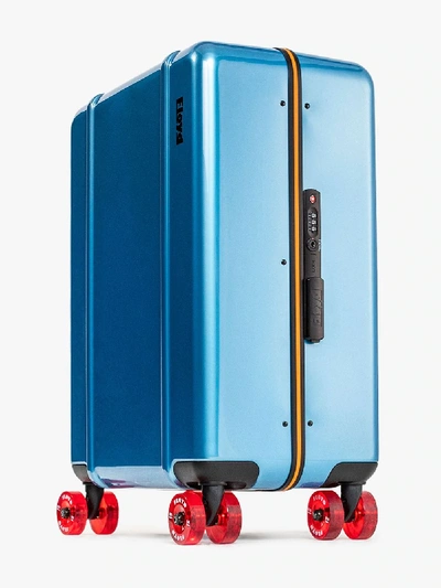 Shop Floyd Blue Check-in Suitcase