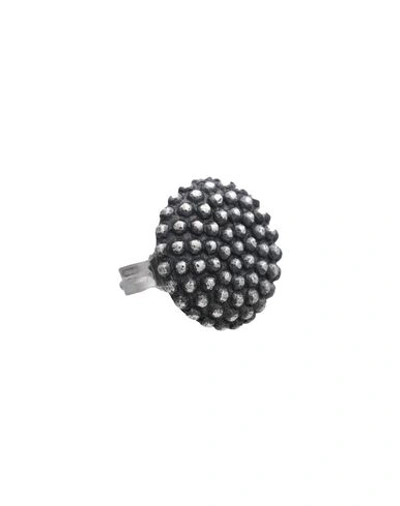 Shop Nove25 Dotted Round Single Earring Silver Size - 925/1000 Silver