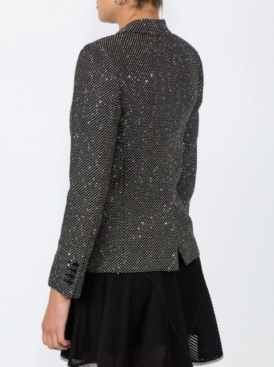 Shop Saint Laurent Embellished Blazer