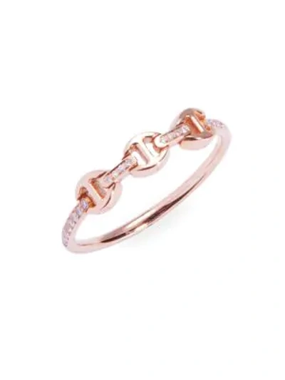 Shop Hoorsenbuhs Women's Micro Makers Dame 18k Yellow Gold & Diamond Eternity Ring In Diamond Yellow Gold