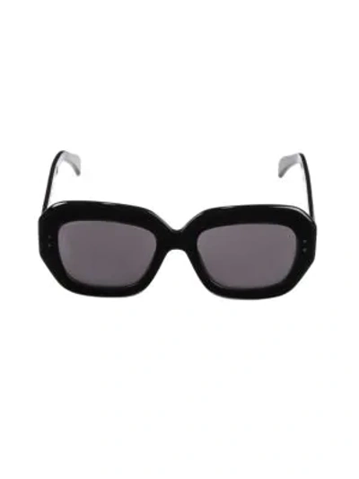 Shop Alaïa 52mm Square Sunglasses In Black