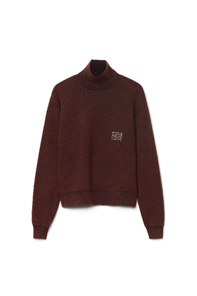 Alexander wang acid wash high neck pullover sale