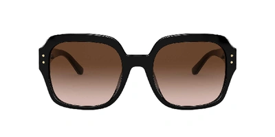 Tory Burch Woman Sunglass Ty7143u In Dark Brown Gradient