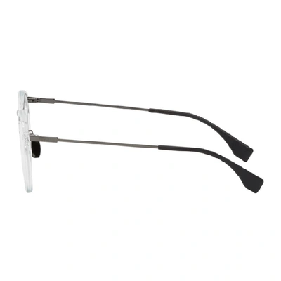 Shop Fendi Transparent Round Glasses In 0v81 Dkrut