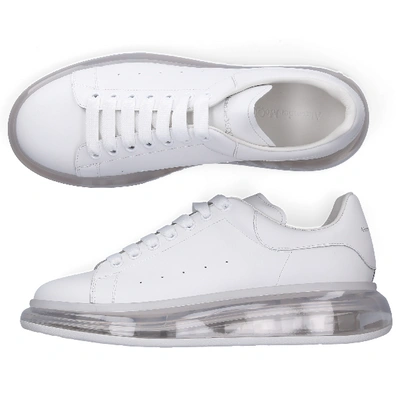 Shop Alexander Mcqueen Low-top Sneakers Larry In White