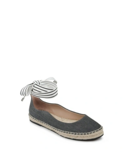 Shop Zac Posen Zac  Women's Vinca Ballet Espadrilles Women's Shoes In Portobello