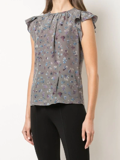 Shop Altuzarra Namika Top In Grey