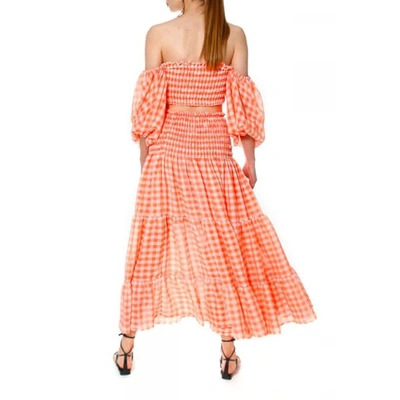 Aggi By Halewski Lola Bright Marigold Skirt