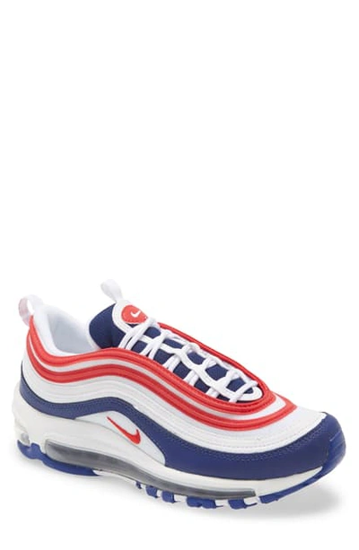 Shop Nike Air Max 97 Sneaker In White/ Red/ Obsidian