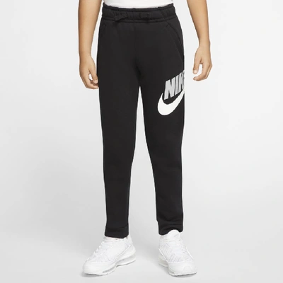 Shop Nike Sportswear Club Fleece Big Kidsâ (boysâ) Pants In Black