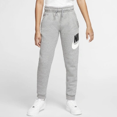 Nike Sportswear Club Fleece Big Kidsâ€™ (boysâ€™) Pants In Carbon  Heather/smoke Grey | ModeSens