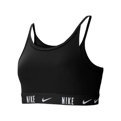 Shop Nike Trophy Big Kids' (girls') Sports Bra In Black