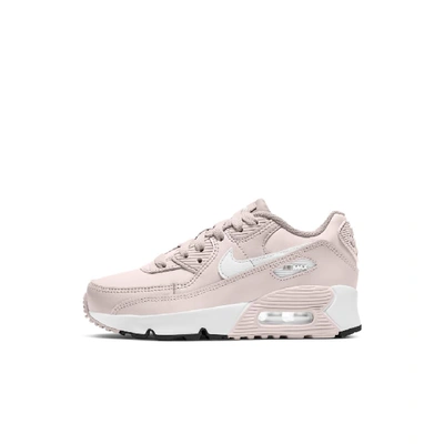 Shop Nike Air Max 90 Little Kids Shoe In Pink