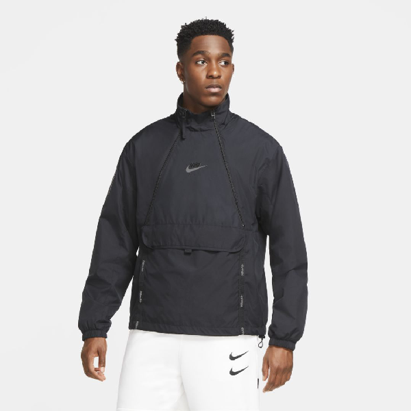 Nike Air Zip-up Woven Nylon Jacket In 