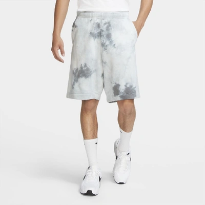 Shop Nike Men's  Sportswear French Terry Shorts In Grey