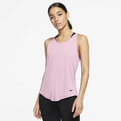 Shop Nike Dri-fit Victory Womens Training Tank In Pink