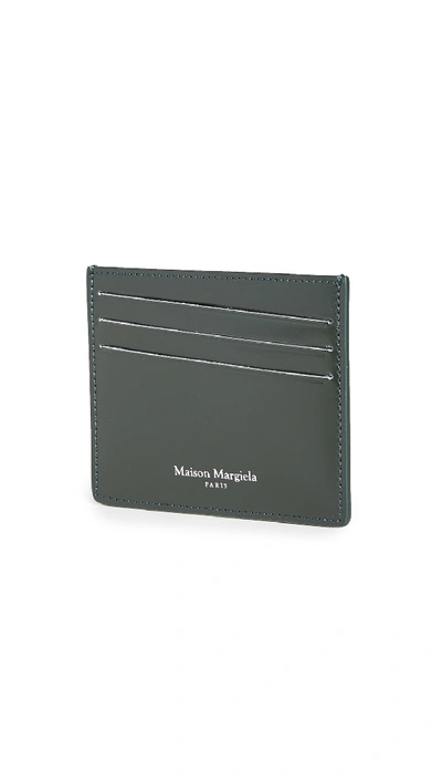 Shop Maison Margiela Recovery Card Holder In Green Gables