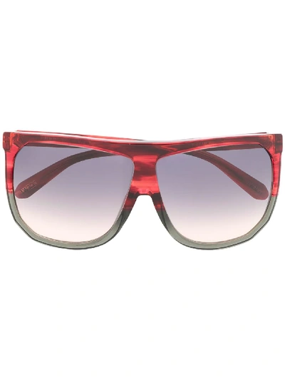 Shop Loewe Filipa Acetate Sunglasses In Black