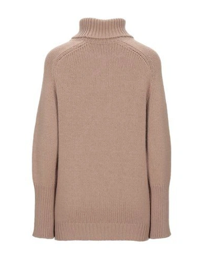 Shop Ralph Lauren Turtlenecks In Camel