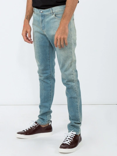 Shop Balmain Washed Out Jeans