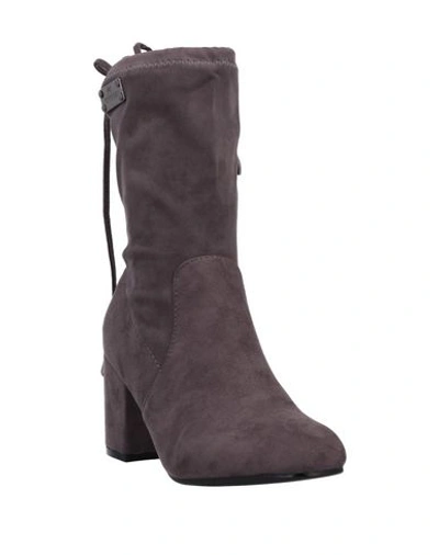 Shop Romeo Gigli Ankle Boot In Grey